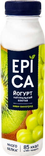 Йогурт питьевой Epica Киви-виноград 2.5% 260г