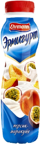 Йогурт питьевой Эрмигурт с персиком  Сочи