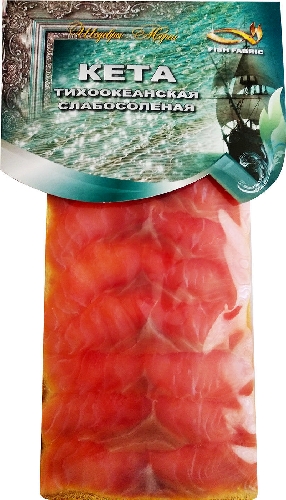 Кета Fish Fabric тихоокеанская слабосолёная 100г