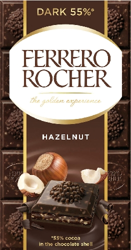 Шоколад Ferrero Rocher Горький с фундуком 90г