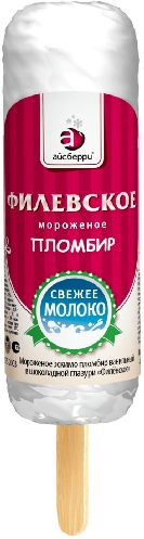 Мороженое Филевское Пломбир эскимо 80г