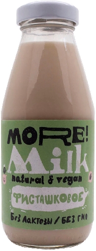 Напиток растительный More!Milk Фисташковый 2.6% 300мл
