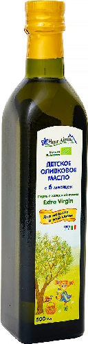 Масло оливковое детское Fleur Alpine Extra Virgin с 6 месяцев 500 мл