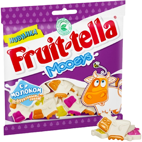 Мармелад Fruittella Mooeys жевательный 138г
