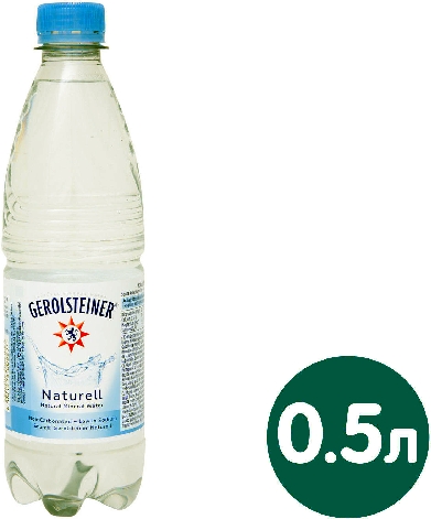 Вода Gerolsteiner питьевая столовая негазированная 500мл