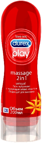 Гель-лубрикант Durex Play Massage 2in1  