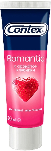Гель-смазка Contex Romantic с ароматом  Санкт-Петербург
