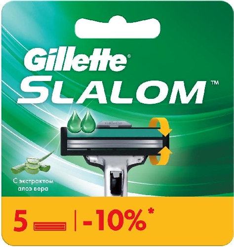 Кассеты для бритья Gillette Slalom