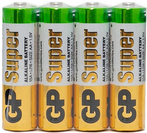 Батарейки GP Super 24A RS-2SB4 ААА 1.5В 4шт