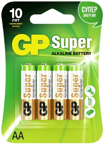 Батарейки GP Super LR6 АA 1 5.В 30шт