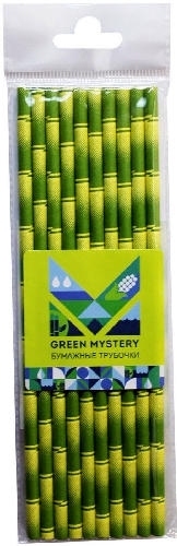 Трубочки бумажные Green Mystery Бамбук  Москва