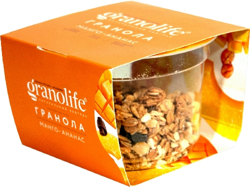 Гранола Granolife Манго-ананас 60г