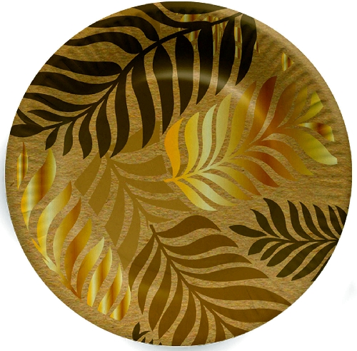 Тарелки бумажные Gratias Golden foliage