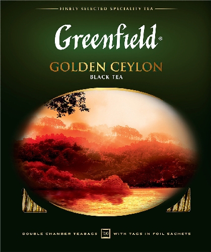 Чай черный Greenfield Golden Ceylon 100*2г