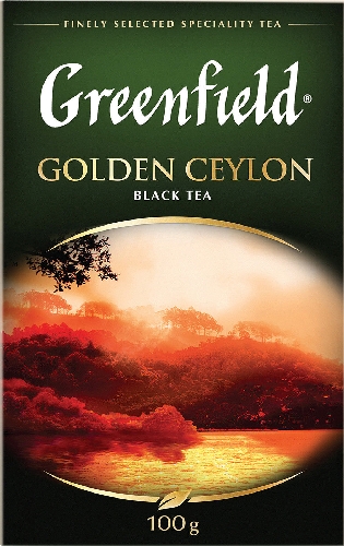 Чай черный Greenfield Golden Ceylon  