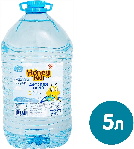 Вода Honey Kid детская негазированная 5л