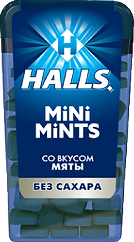 Конфеты Halls Mini Mints со  
