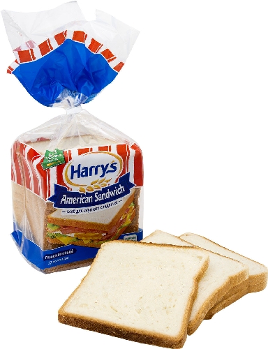 Хлеб Harrys American Sandwich пшеничный  