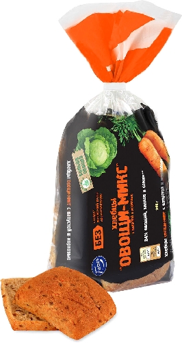 Хлебцы Fazer Овощи-Микс c капустой и морковью 240г