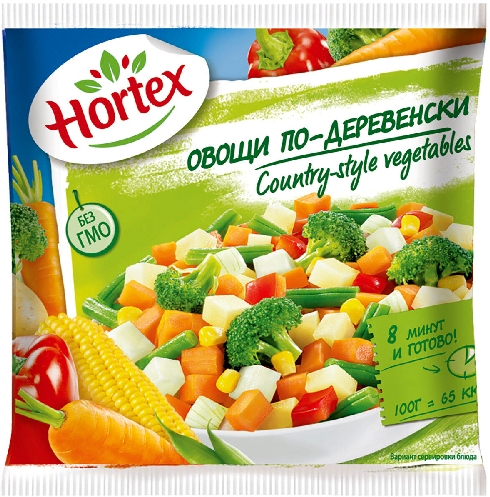 Смесь овощная Hortex Овощи по-деревенски