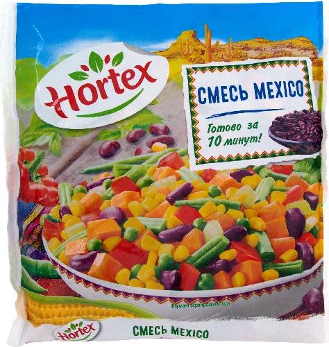 Смесь Hortex Mexico быстрозамороженная 400г