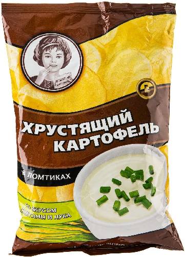 Чипсы Хрустящий Картофель со вкусом  Москва