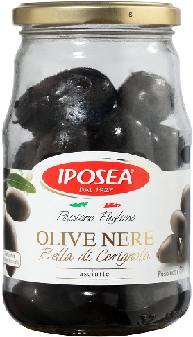 Маслины Iposea Bella di Cerignola с косточкой 310г