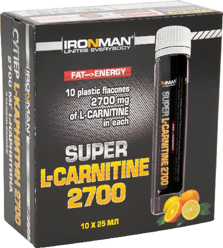 Напиток IronMan Super L-carnitine 2700  Монино