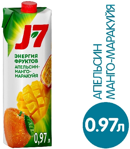 Нектар J-7 Апельсин манго маракуйя  Барнаул