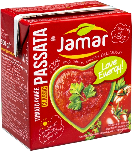Пюре томатное Jamar 500г  