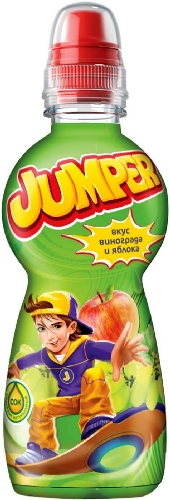 Напиток Jumper со вкусом винограда и яблока 330мл