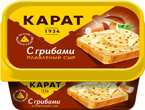 Сыр плавленый Карат с Грибами  Нижнекамск