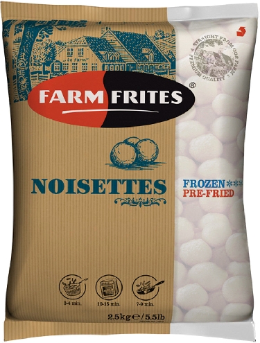 Картофельные шарики Farm Frites Noisettes 2.5кг
