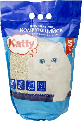 Наполнитель для кошачьего туалета Katty  Барнаул