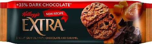 Печенье-гранола Extra сдобное с шоколадом  
