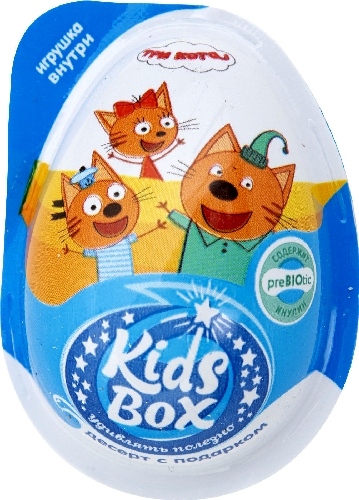 Яйцо с игрушкой Три кота Kids Box 20г