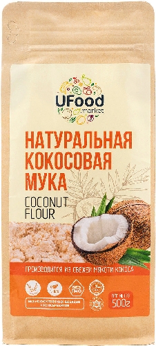 Мука Ufood Кокосовая 500г