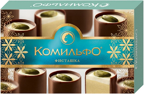 Конфеты Комильфо шоколадные Фисташка 116г в ассортименте
