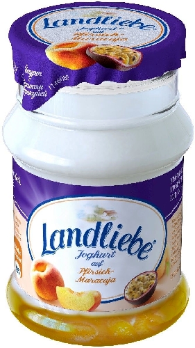 Йогурт Landliebe с персиком и маракуйя 3.2% 150г