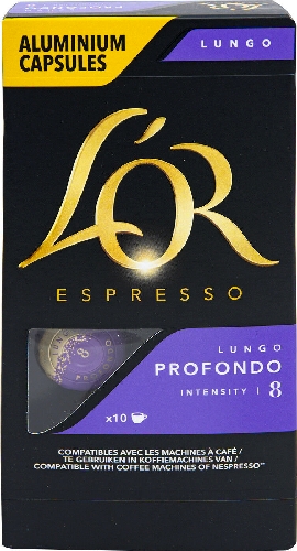Кофе в капсулах Lor Espresso Lungo Profondo 10шт