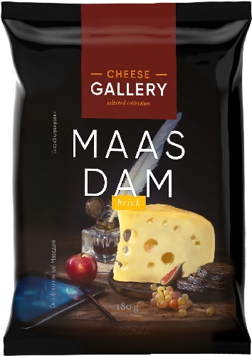 Сыр Cheese Gallery Маасдам 45% 180г