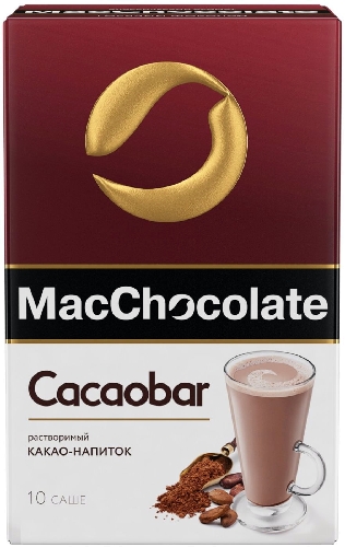 Какао-напиток MacChocolate Cacaobar растворимый 10  