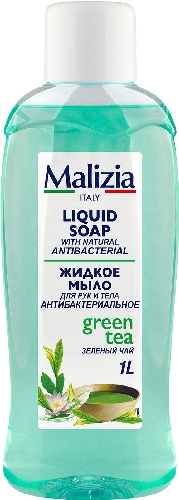 Мыло жидкое Malizia Green tea