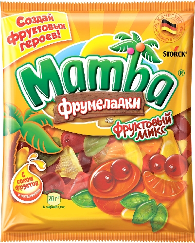 Мармелад Mamba Фрумеладки фруктовый микс  Новокузнецк