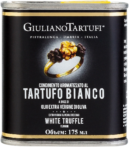 Масло оливковое Giuliano Tartufi ароматизированное белым трюфелем 175г