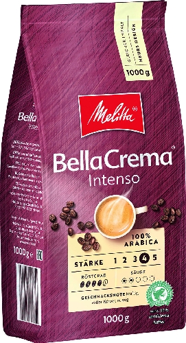 Кофе в зернах Melitta Белла крема интенсо 1кг