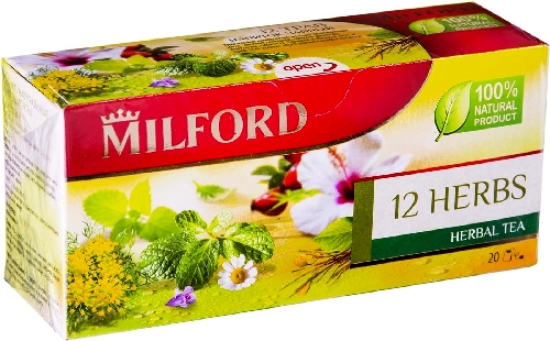 Чай травяной Milford 12 Herbs  