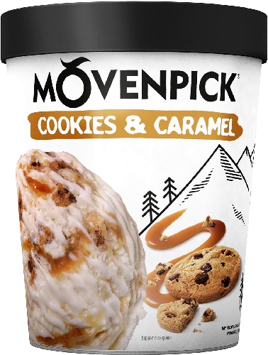 Мороженое Movenpick Пломбир Cookies &