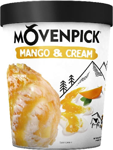 Мороженое Movenpick Пломбир Mango &