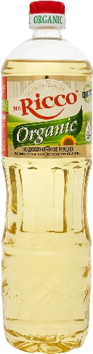 Масло подсолнечное Mr. Ricco Organic